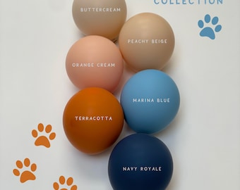 Bluey Puppy Dog DIY Double Stuffed MATTE Balloon Garland Kit | Blue Orange Beige Balloon Arch, Baby Birthday, Baby Boy Shower Decor, Cartoon