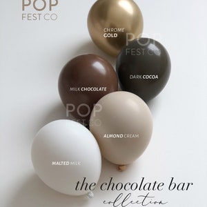 INTERNATIONAL - MATTE Individual Balloons / Custom High Quality MATTE Colors - Birthday Decoration - Choose your colors! Neutrals!