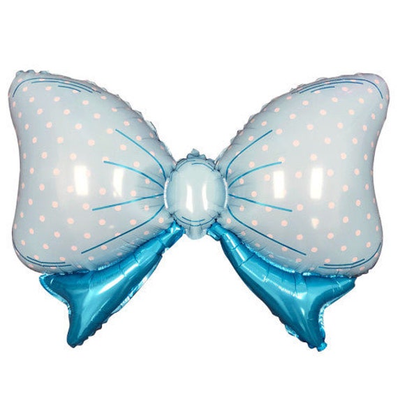 32 Polka Dot Bow Balloon Jumbo Mylar Balloon Party Decor