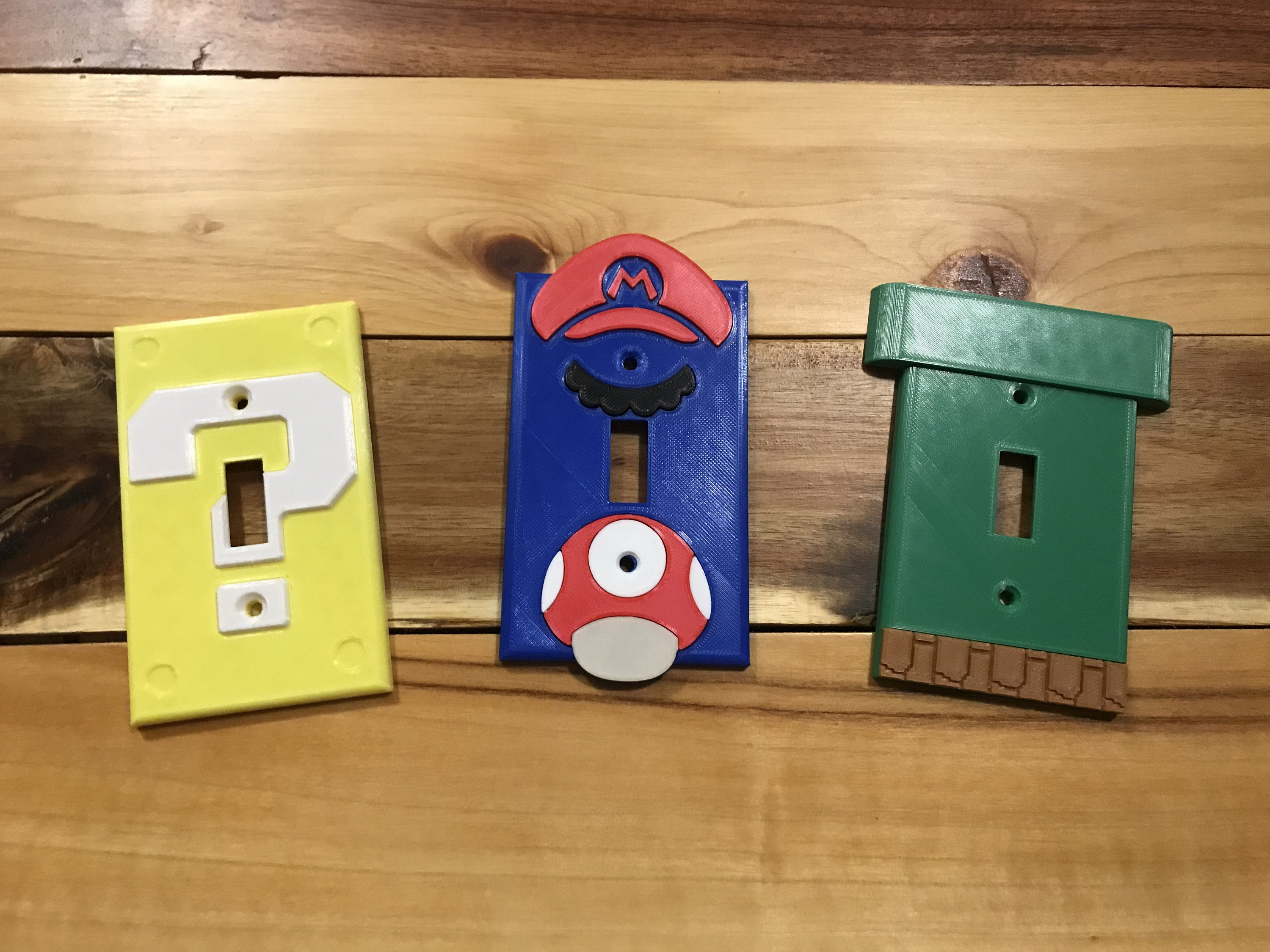 Super Mario Bros Light Switch Cover Mario and Luigi Etsy