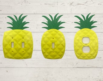 Single Gang Toggle Light Switch Plate Replacement Summer Watermelon and Pineapple Unique Wall Plate Cover Home Decor Lighting Accessories Gift Single Gang Toggle Light Switch Plate Replacement Summer Watermelon and Pineapple Unique Wall Plate Cover Home Decor Lighting Accessories Gift