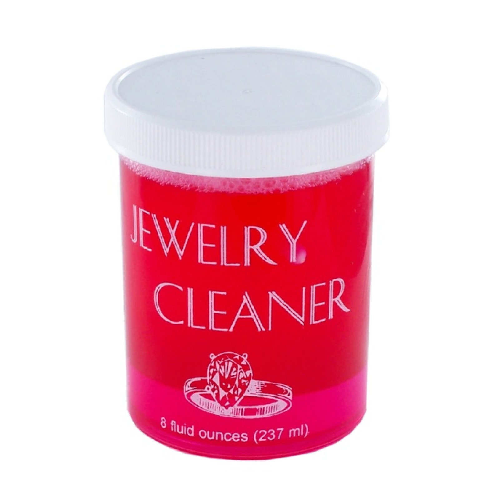 Jewelry Cleaner w Cleaning Basket and Brush 8 Oz Fast Result Etsy