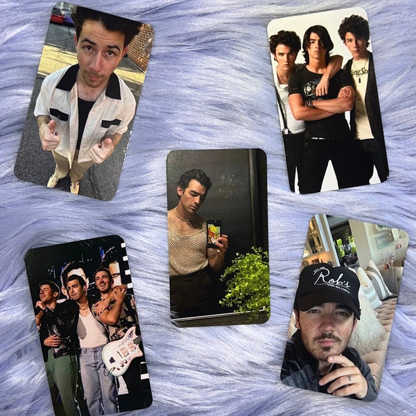 Jonas Brothers The Album Tour Photocards