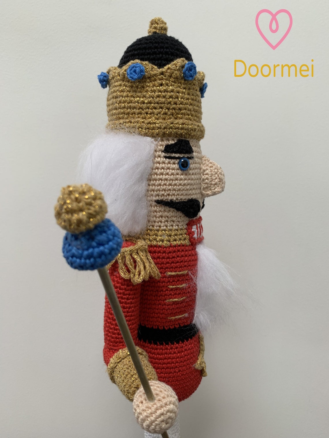 Crochet Pattern Classic Nutcracker english, Dutch and German Etsy