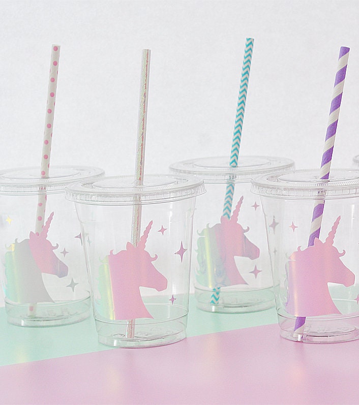 Unicorn Party Cups - Unicorn Birthday, Unicorn Theme Party Supplies, …