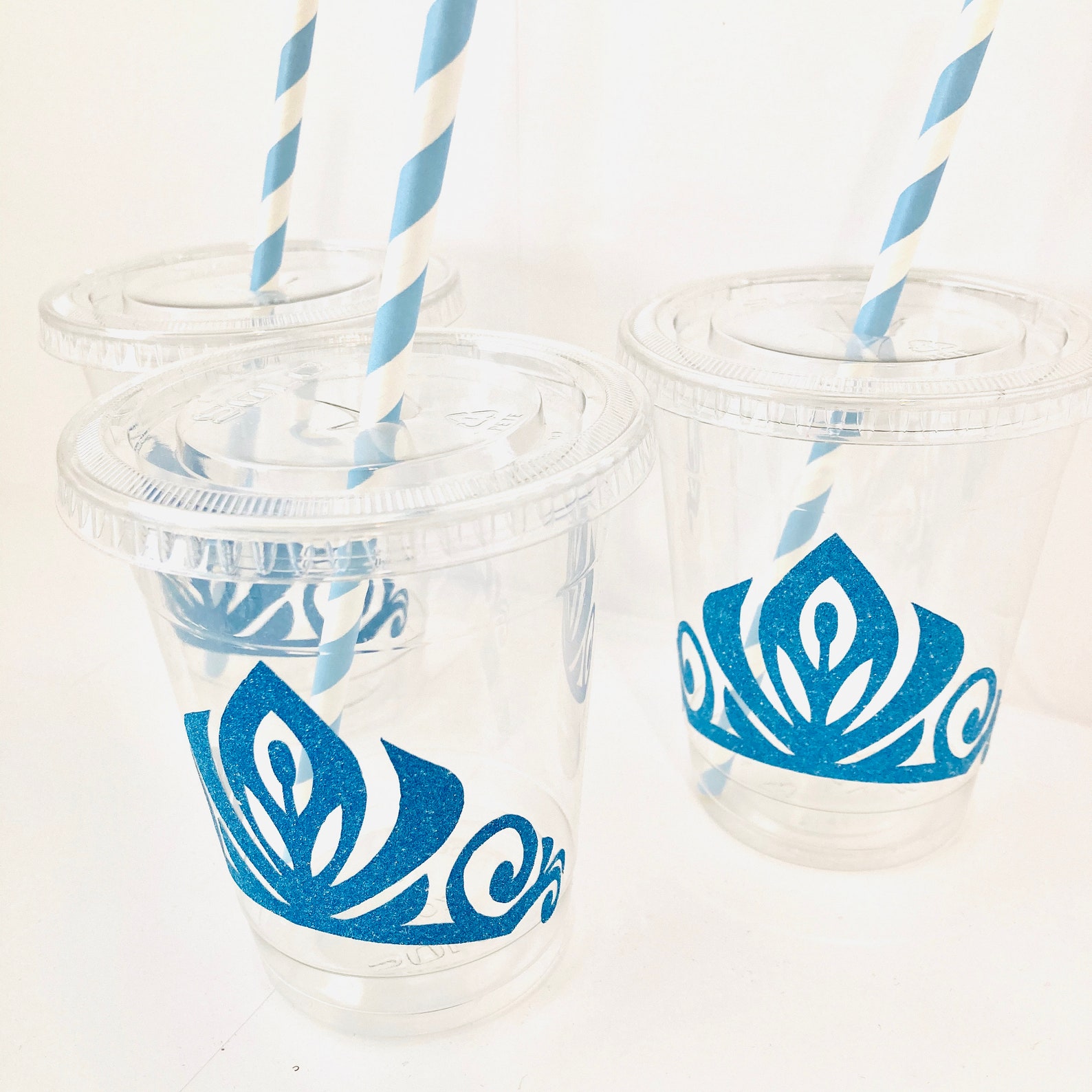 Frozen Party Cups Frozen Birthday Frozen Theme Party Etsy