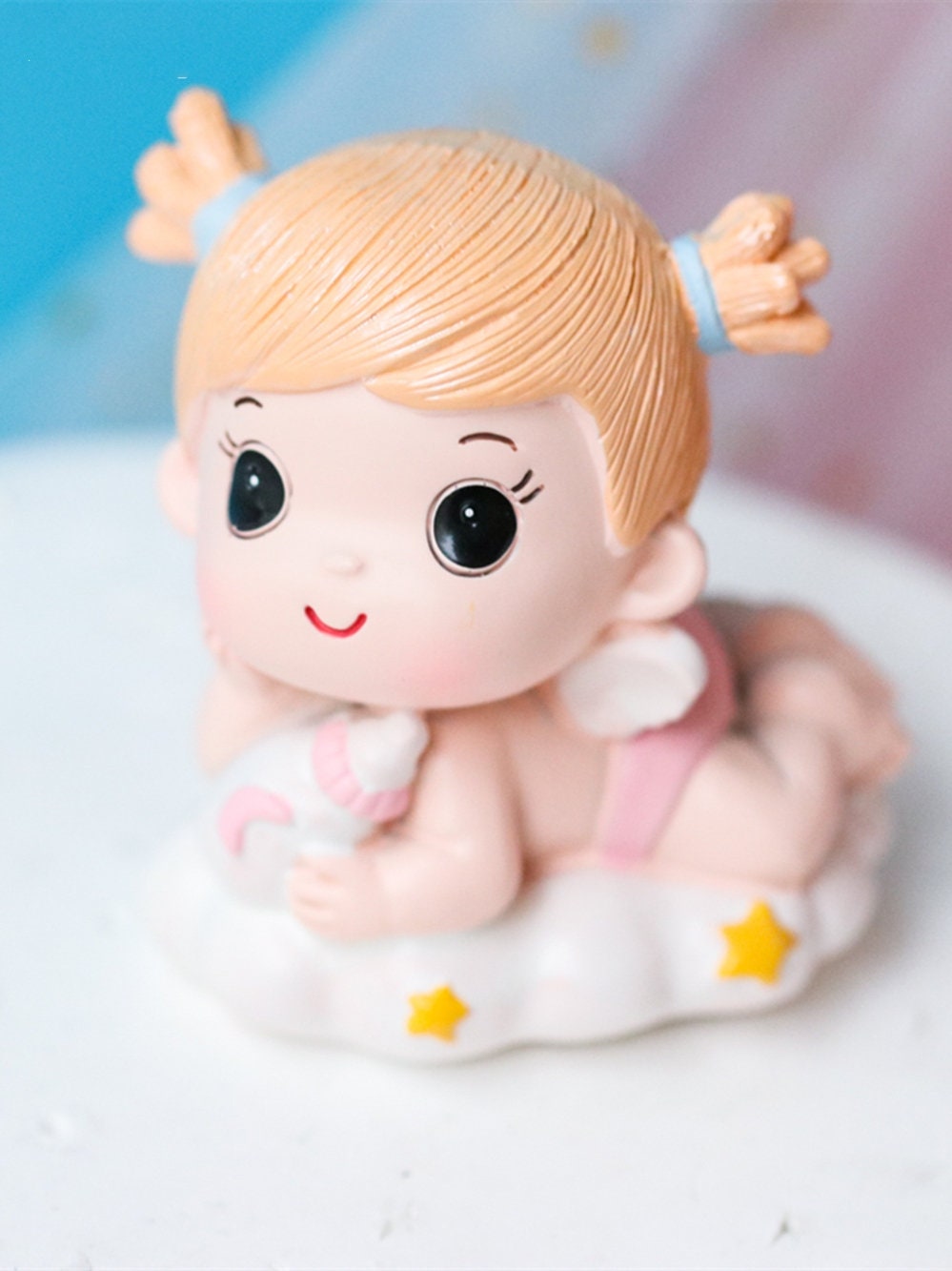 Girl Baby Shower Cake Decorations DIY Party Supplies Cake Etsy