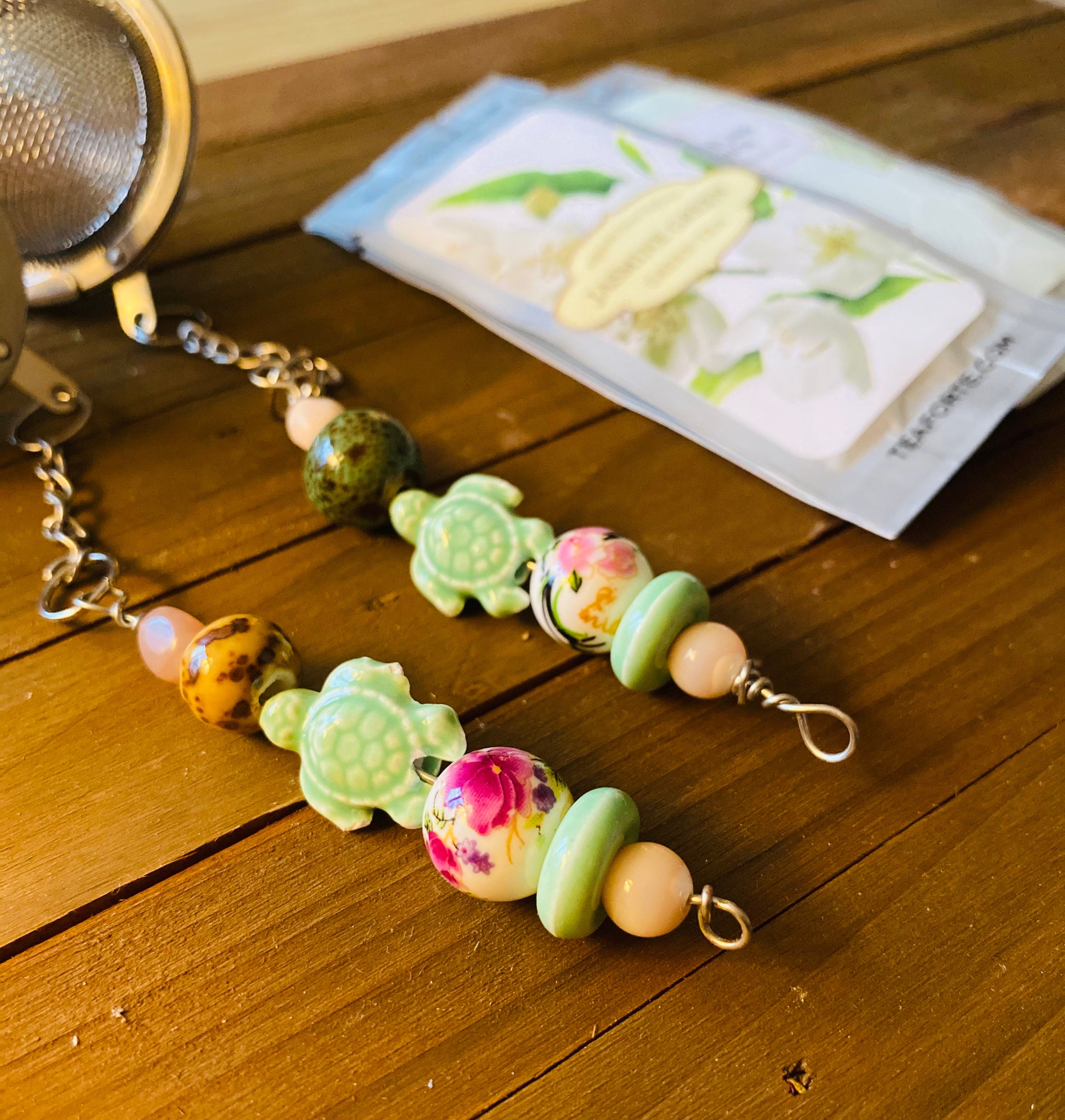 Beaded Tea Ball for Loose Leaf Tea Etsy