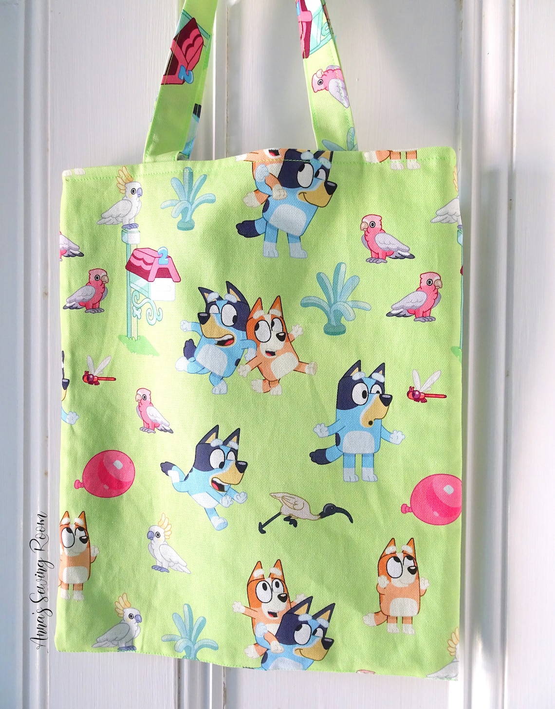 Bluey Library Bag Handmade Kids Bag Back to School Library Etsy Australia