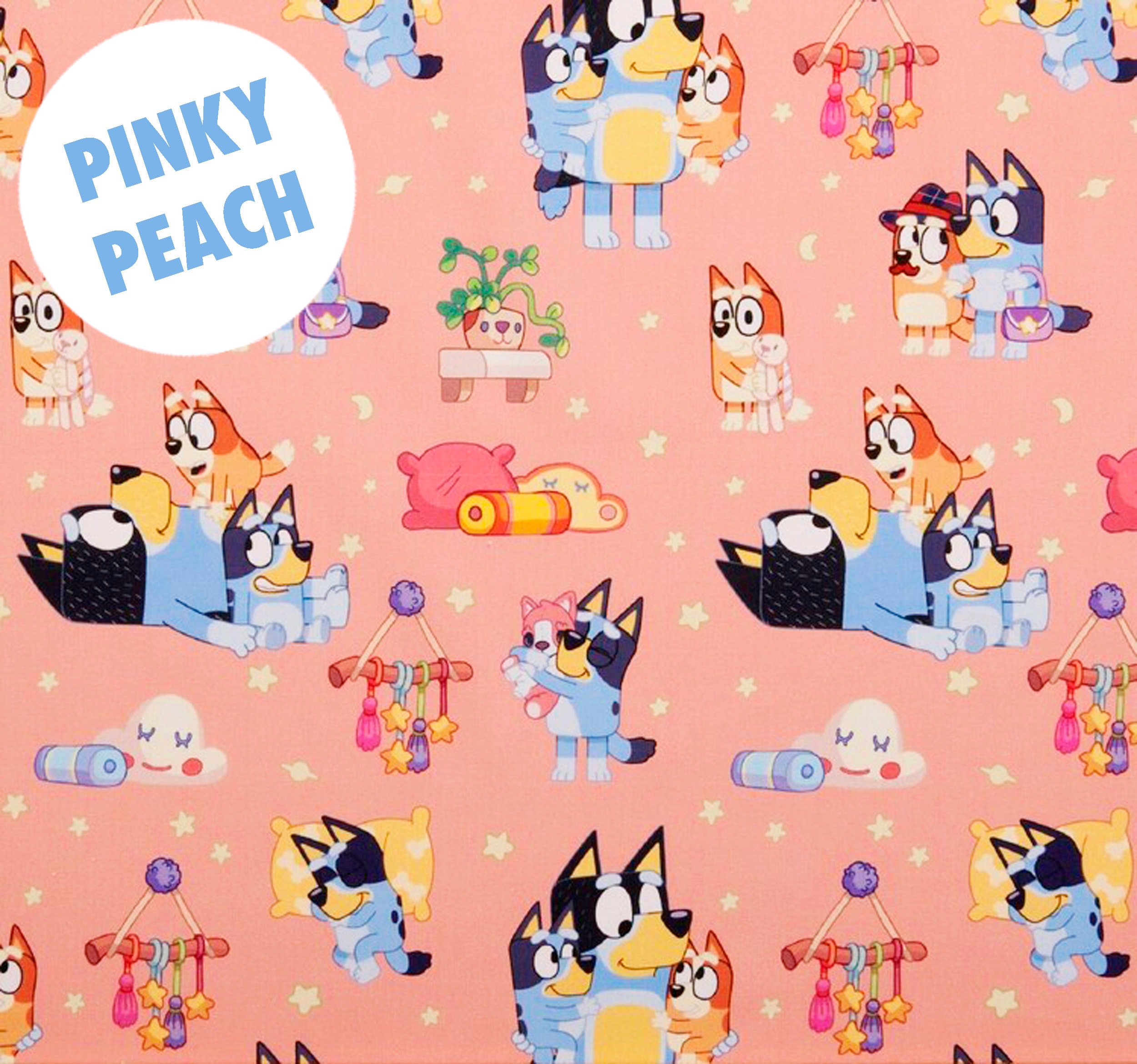 Bluey Flat Sheet Handmade Bedding Toddler Sheet Set | Etsy