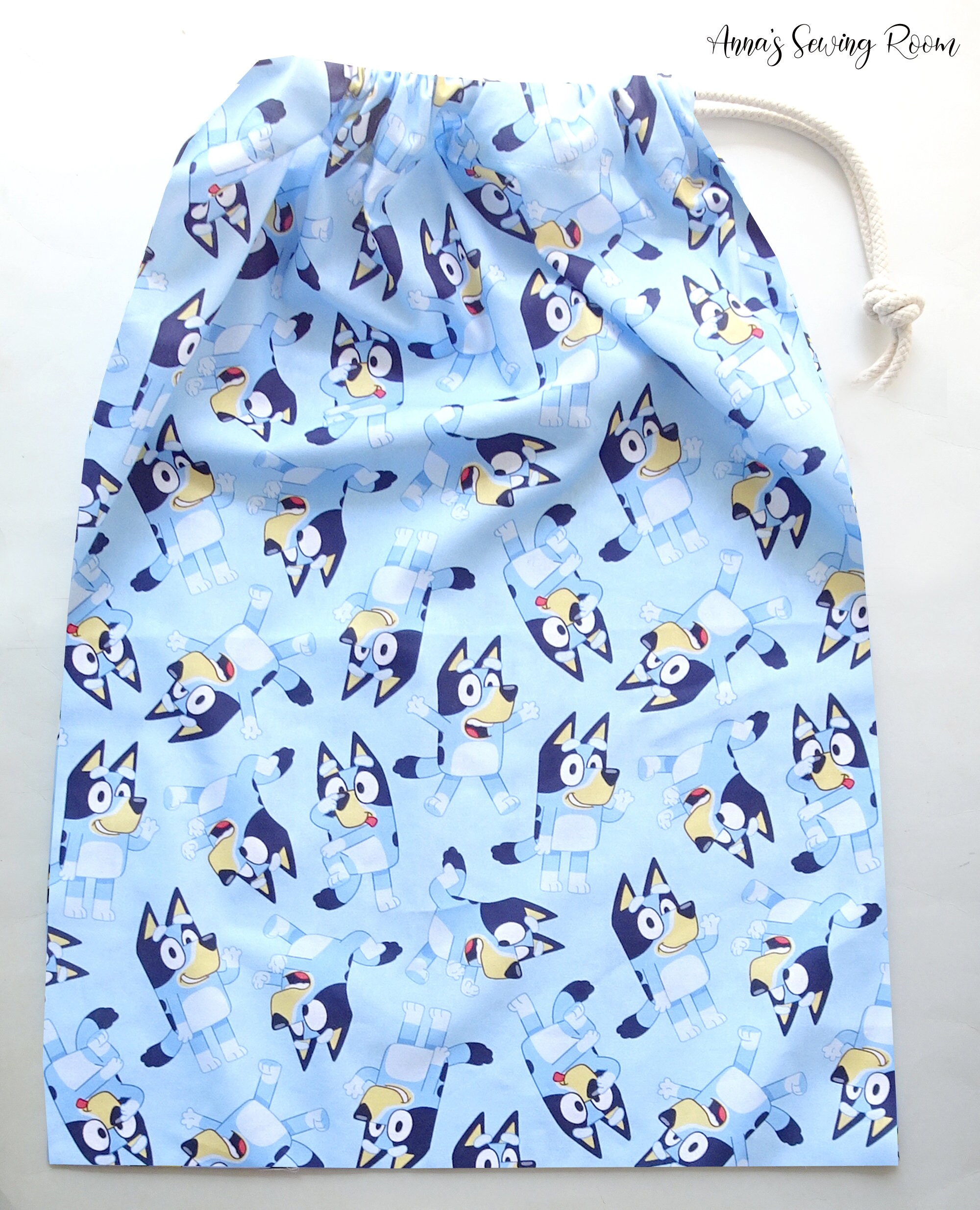 Bluey Toy Sack Handmade Large Birthday Gift Bag Toy | Etsy