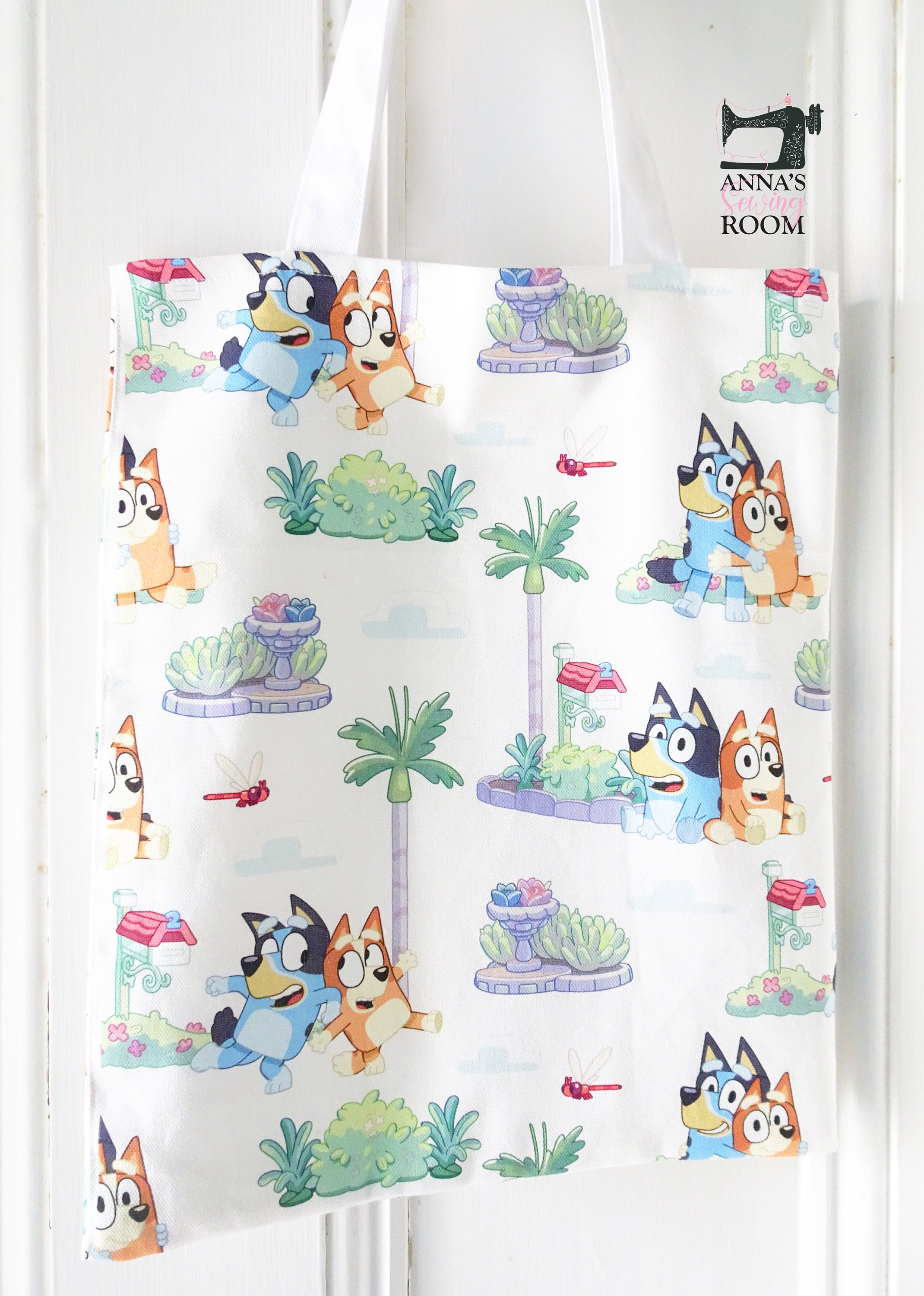 Bluey Library Bag Handmade Kids Bag Back to School Library Etsy Australia