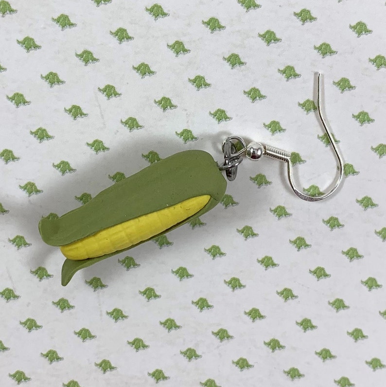 Polymer Clay Corn On The Cob Earrings Polymer Clay Corn On The Cob Food Jewelry Clay Farm Vegetable Corn On The Cob Jewelry