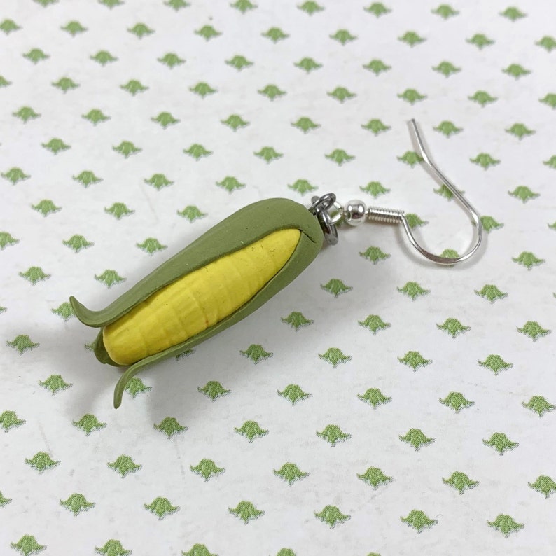 Polymer Clay Corn On The Cob Earrings Polymer Clay Corn On The Cob Food Jewelry Clay Farm Vegetable Corn On The Cob Jewelry