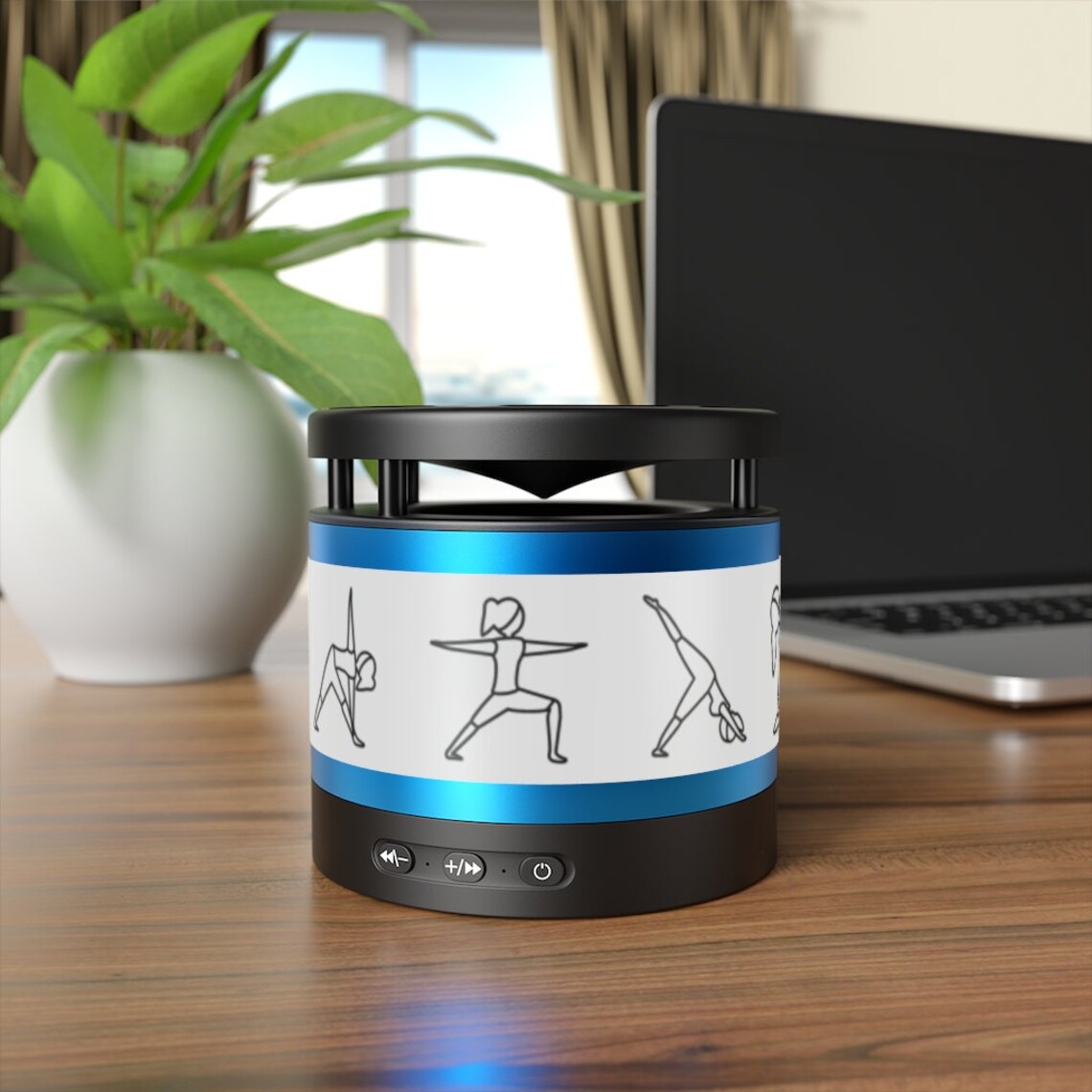 Yoga Poses Bluetooth Speaker For Studio 2 in 1 Wireless Etsy