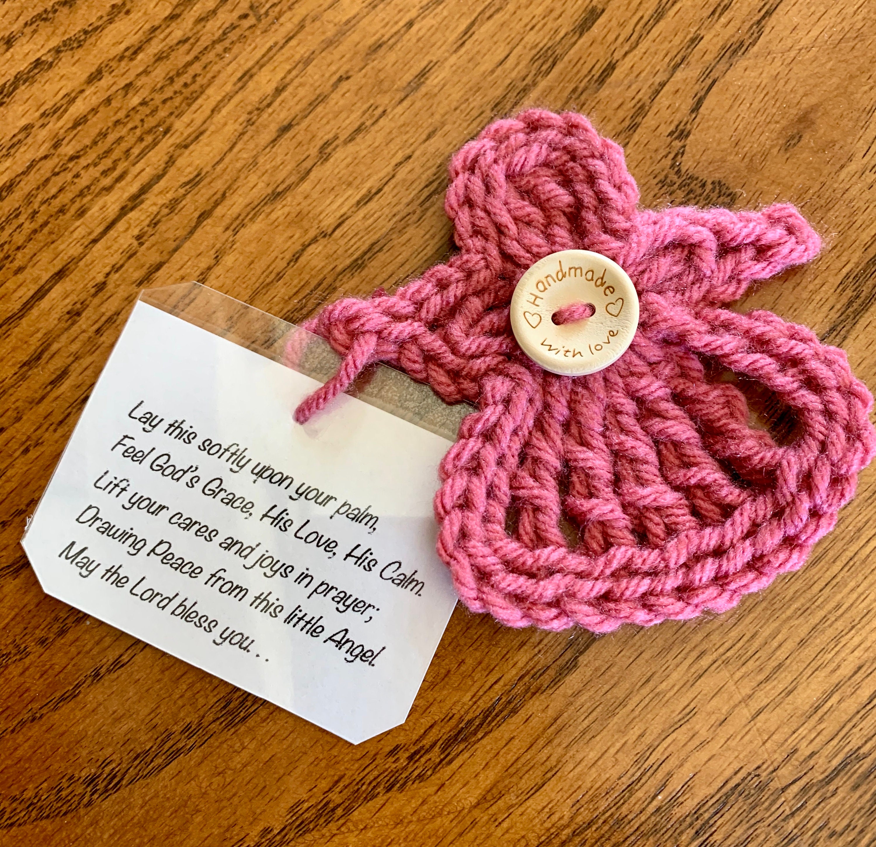 Angel Pocket Prayer Etsy