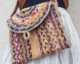 jute sling bag