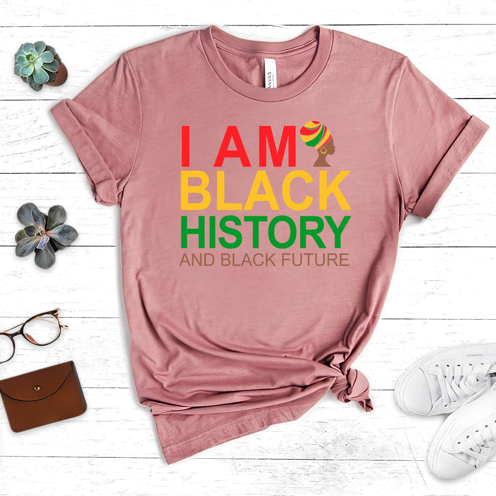 I Am Black History Shirt African American Shirt Black Women Etsy