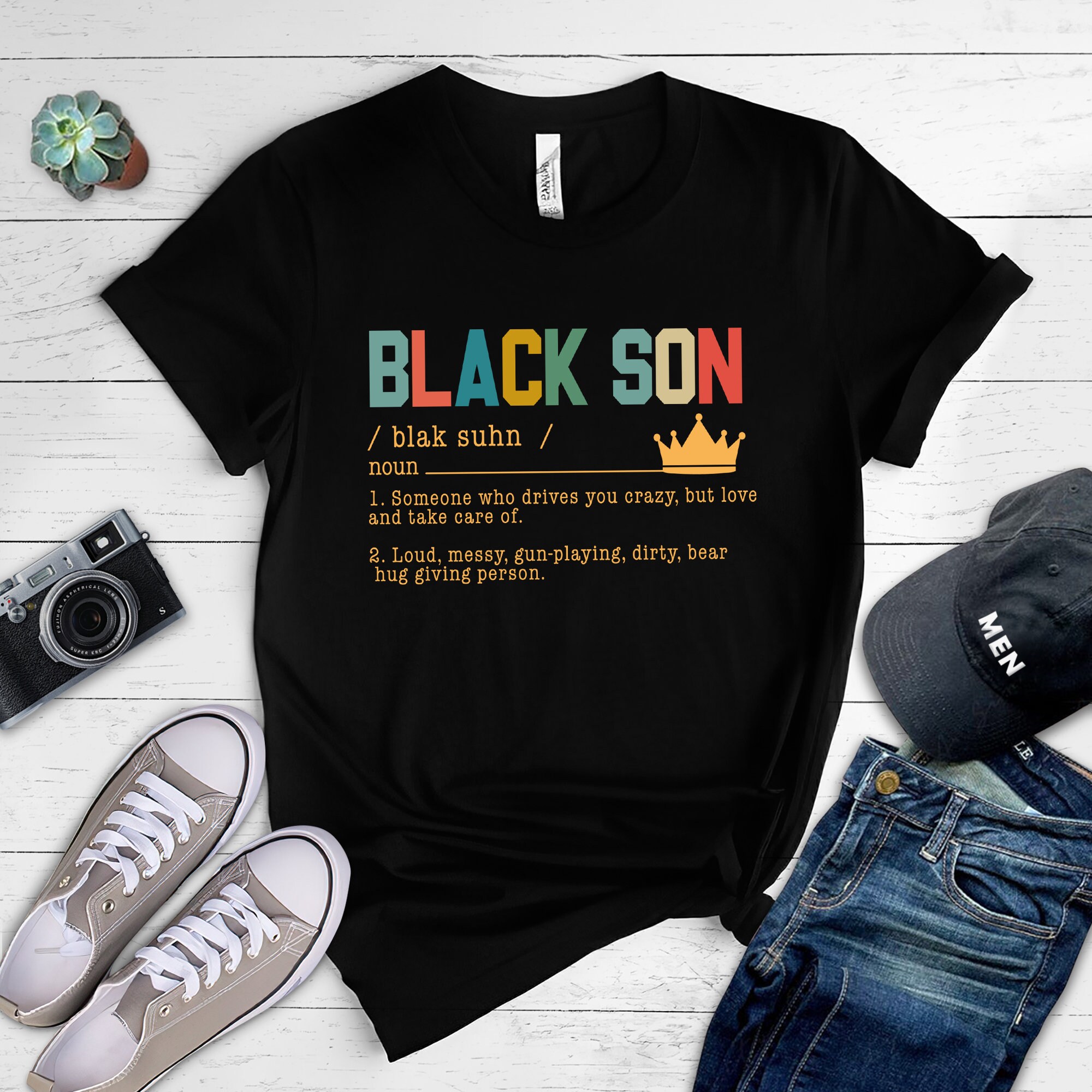 Black Son Definition Shirt Black Boy Shirt Best Son Shirt Etsy
