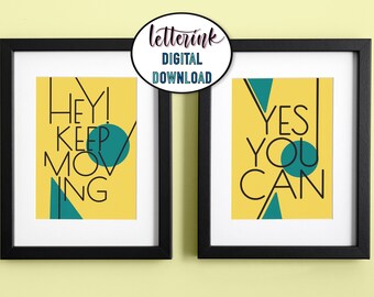 Inspirational Wall Art, Office Decor, Inspirational Quote, Teen Room Decor, Dorm Decor, Wall Art Quote, Printable Inspirational Gift