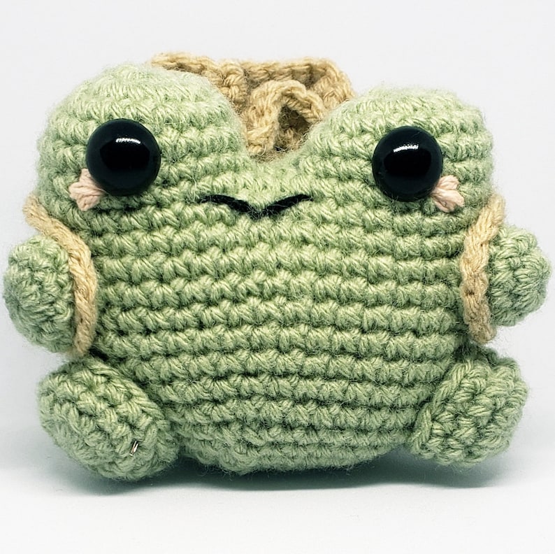 Chubby Frog Crochet Pattern Etsy
