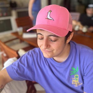Cartoon Cockatoo Trucker Cap - Unique Bird Lover Gift Idea