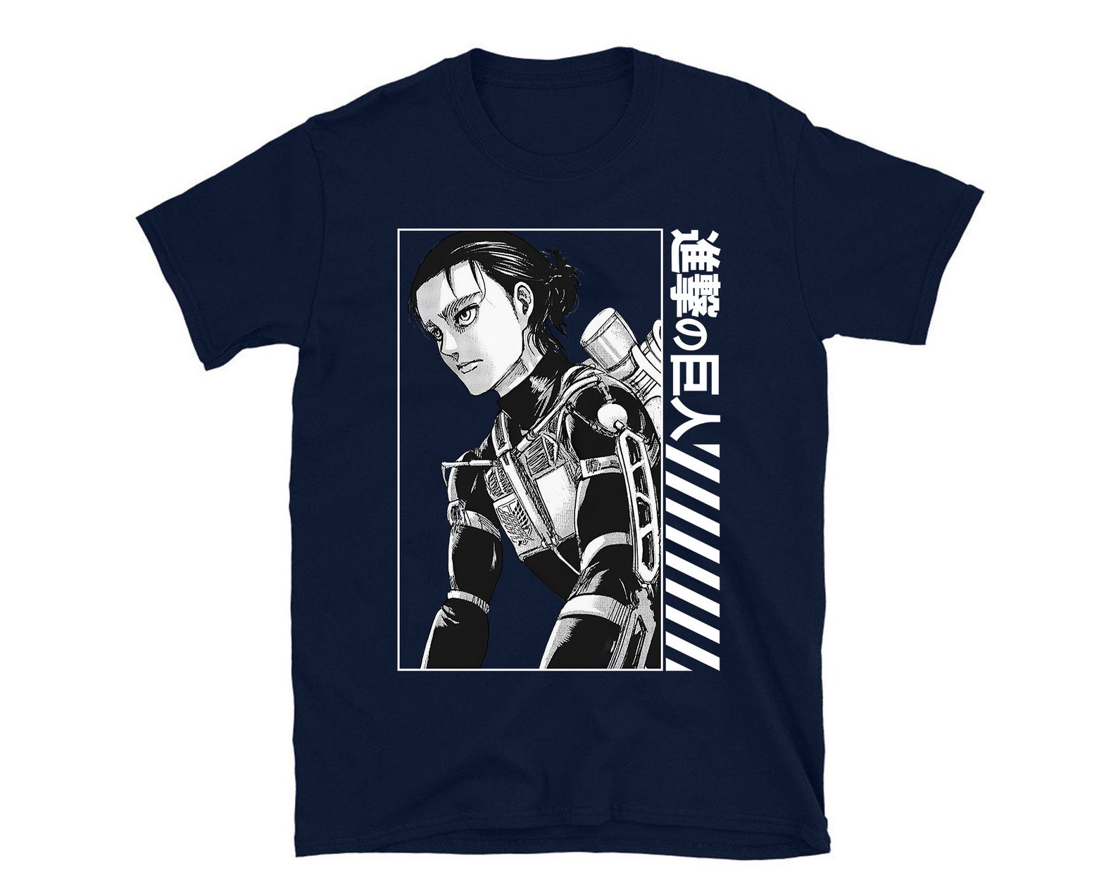 Attack On Titan Eren Yeager Shirt Anime Manga shirt AOT | Etsy