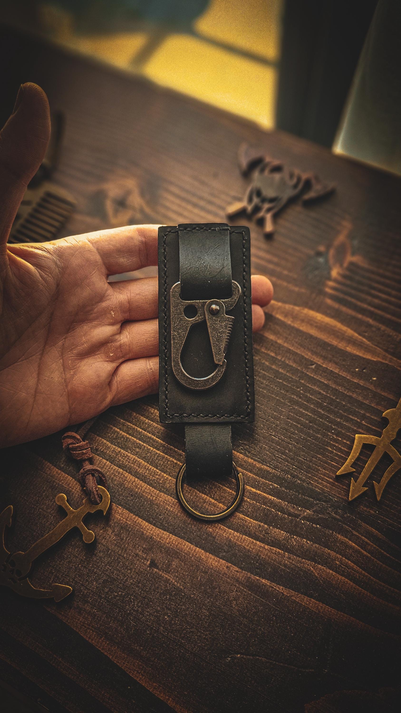 Key Clipster EDC Keychain With Belt Clip, Key Fob, Metal