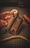 KLUT X Leatherman Wave/Charge EDC Belt Clip Sheath, Multitool Belt Organizer, Pocket Organizer, Multitool Leather Organizer, EDC pouch product logo