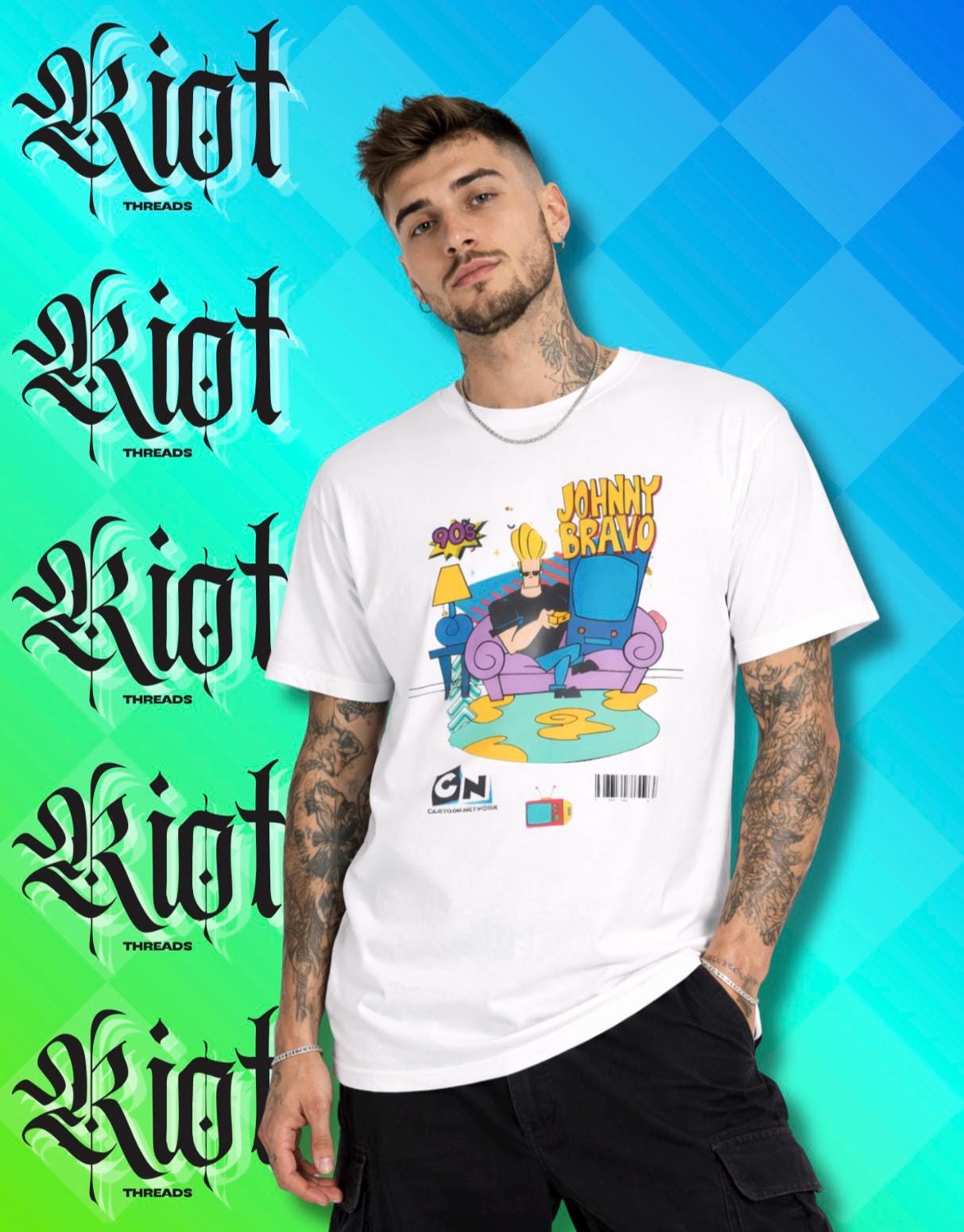 Johnny bravo t shirt - Etsy 日本