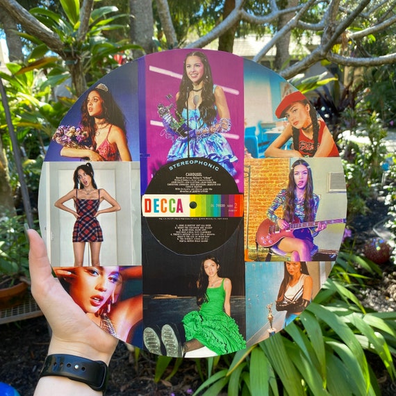 Olivia Rodrigo Vinyl Collage 