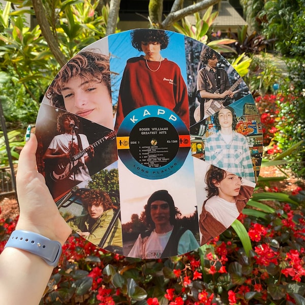 Finn Wolfhard Vinyl Collage