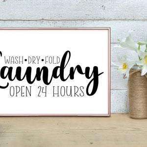 Laundry Room SVG, Laundry SVG, Farmhouse Svg, Farmhouse Sign SVG, Laundry Room Décor, Cricut Cut File, Farmhouse Décor, Instant Download