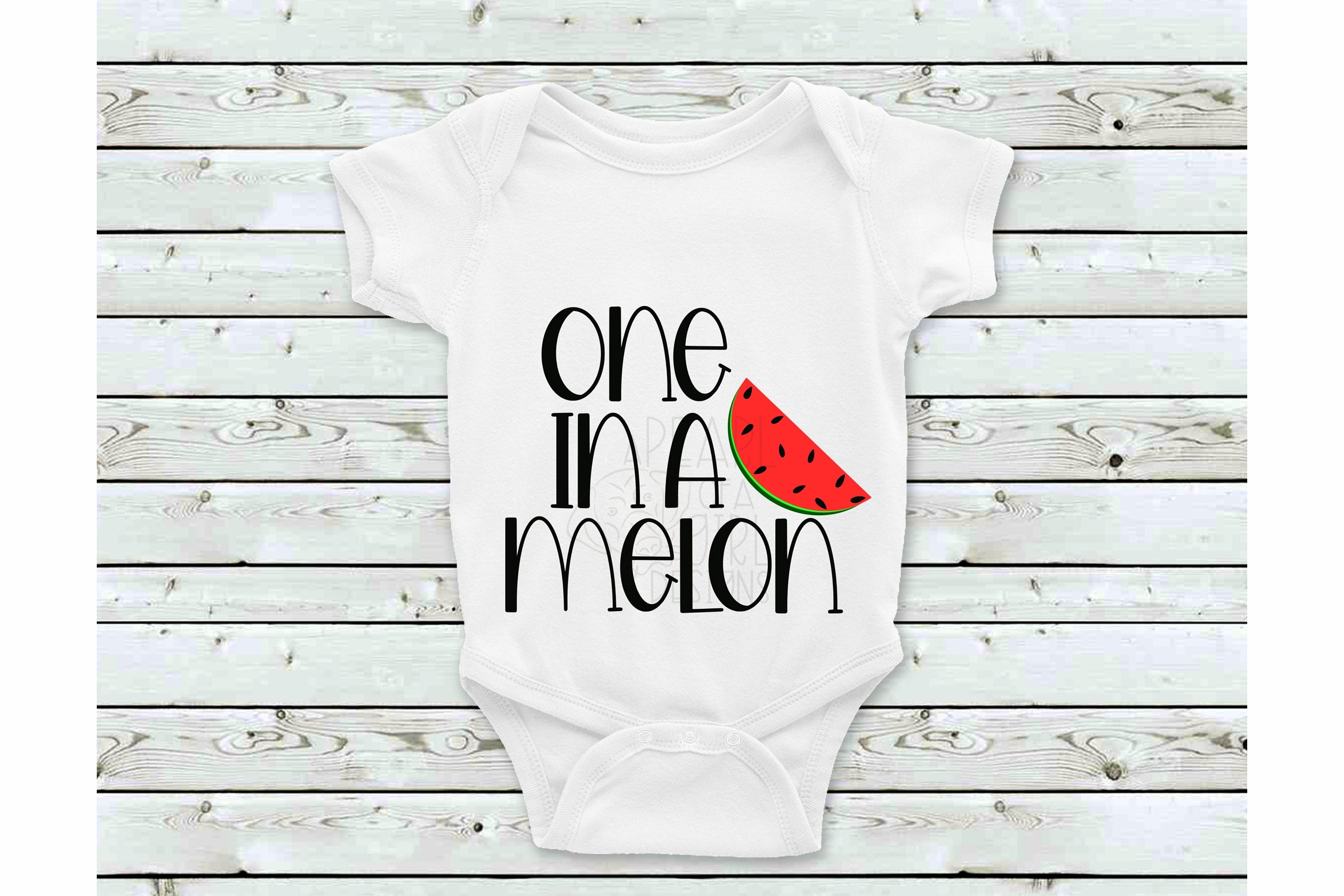 One in A Melon SVG, Summer Svg, Watermelon Svg, Sublimation PNG ...