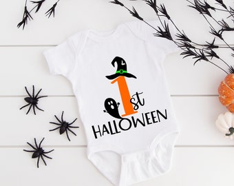 Il mio primo Halloween SVG, Halloween per bambini SVG, Il mio primo Halloween SVG, Halloween per bambini SVG, File di ritaglio di Halloween, Clipart di Halloween, Cricut