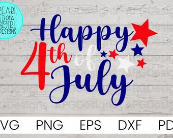 4th of July SVG, America SVG, 4th of July PNG, Patriotic Svg, Fourth of July Svg, Cricut File, Sublimation File, dxf, eps, Instant Download