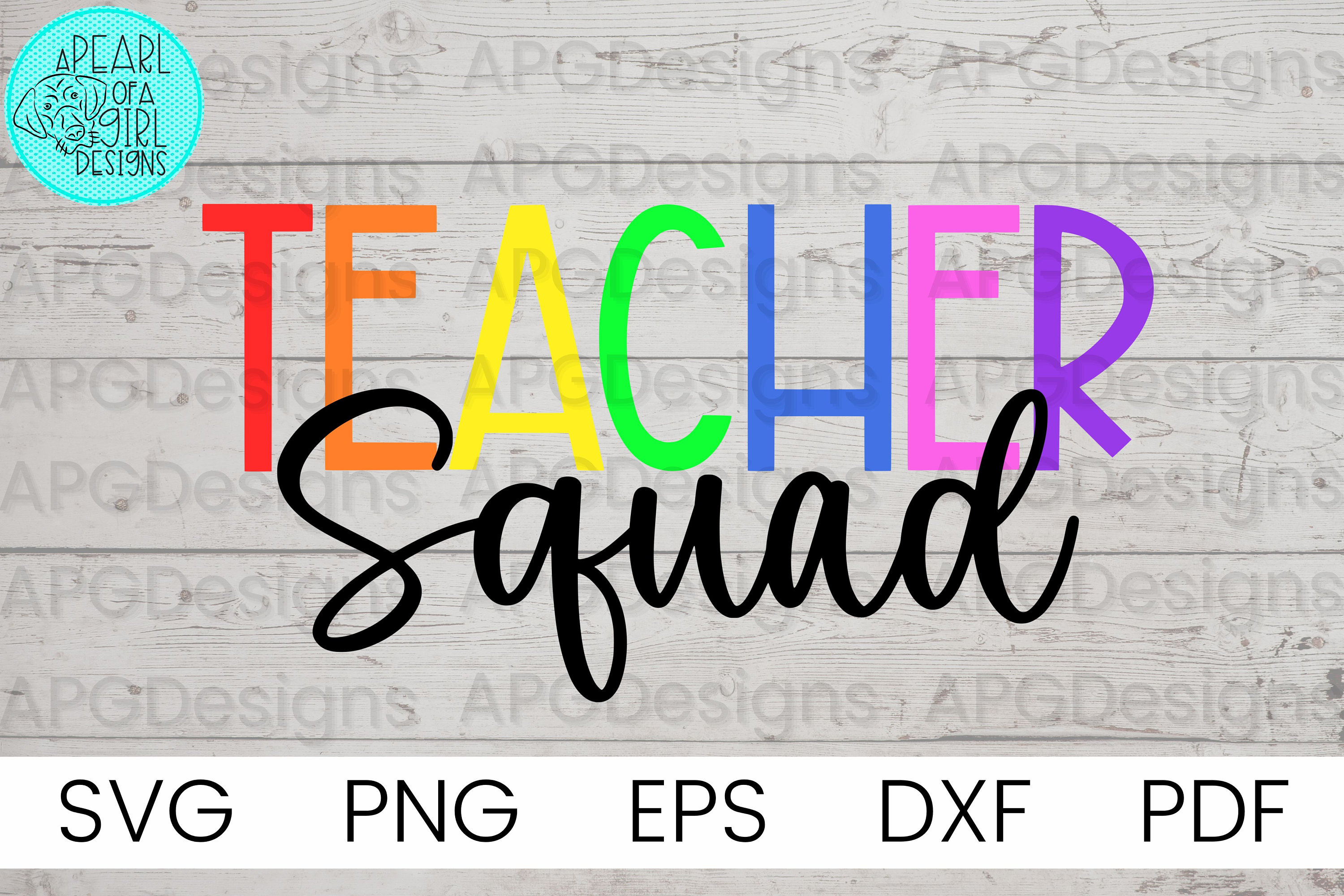 Teacher Squad SVG, Teacher SVG, Teacher Team, Back to School SVG ...