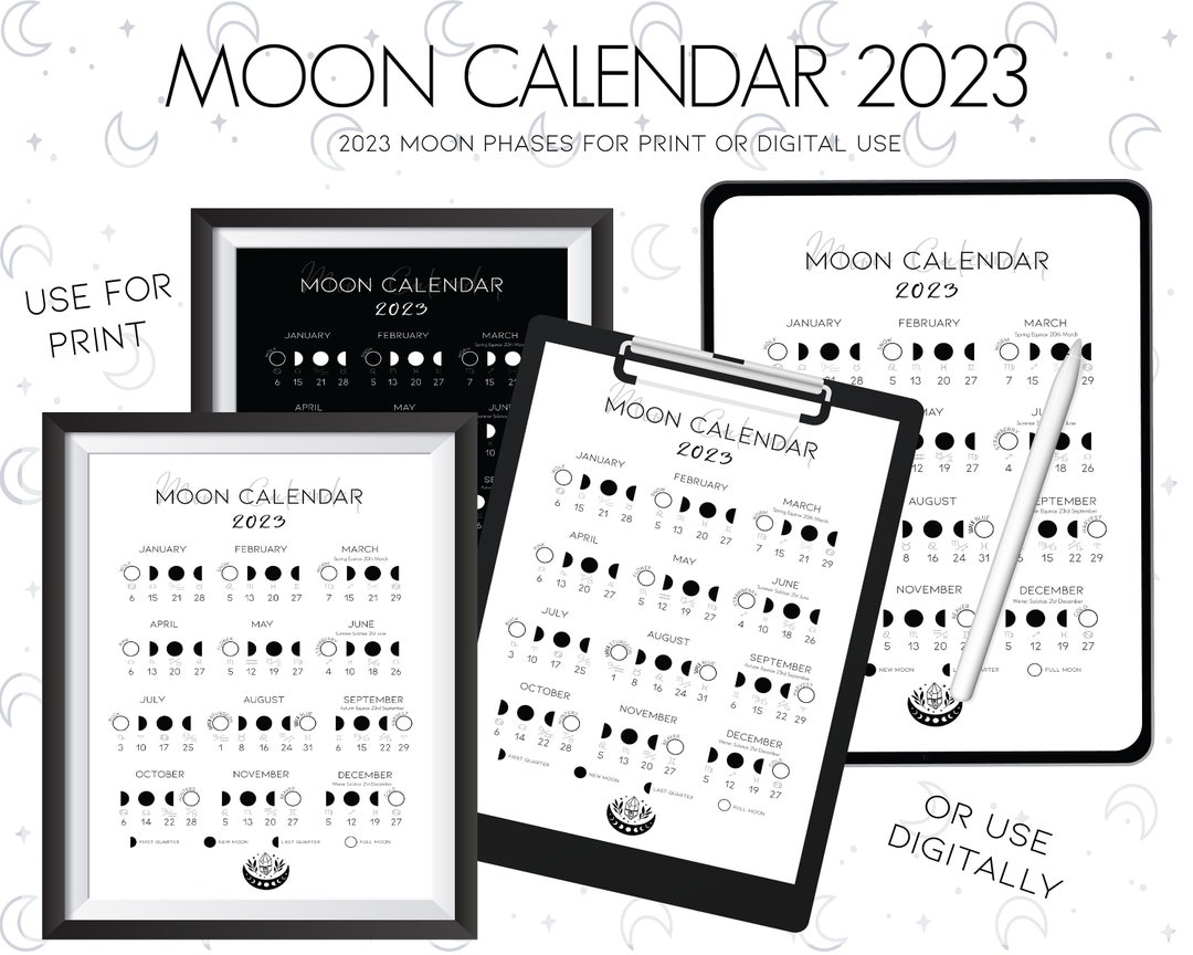 2023-moon-phase-calendar-moon-signs-full-moon-for-print-etsy