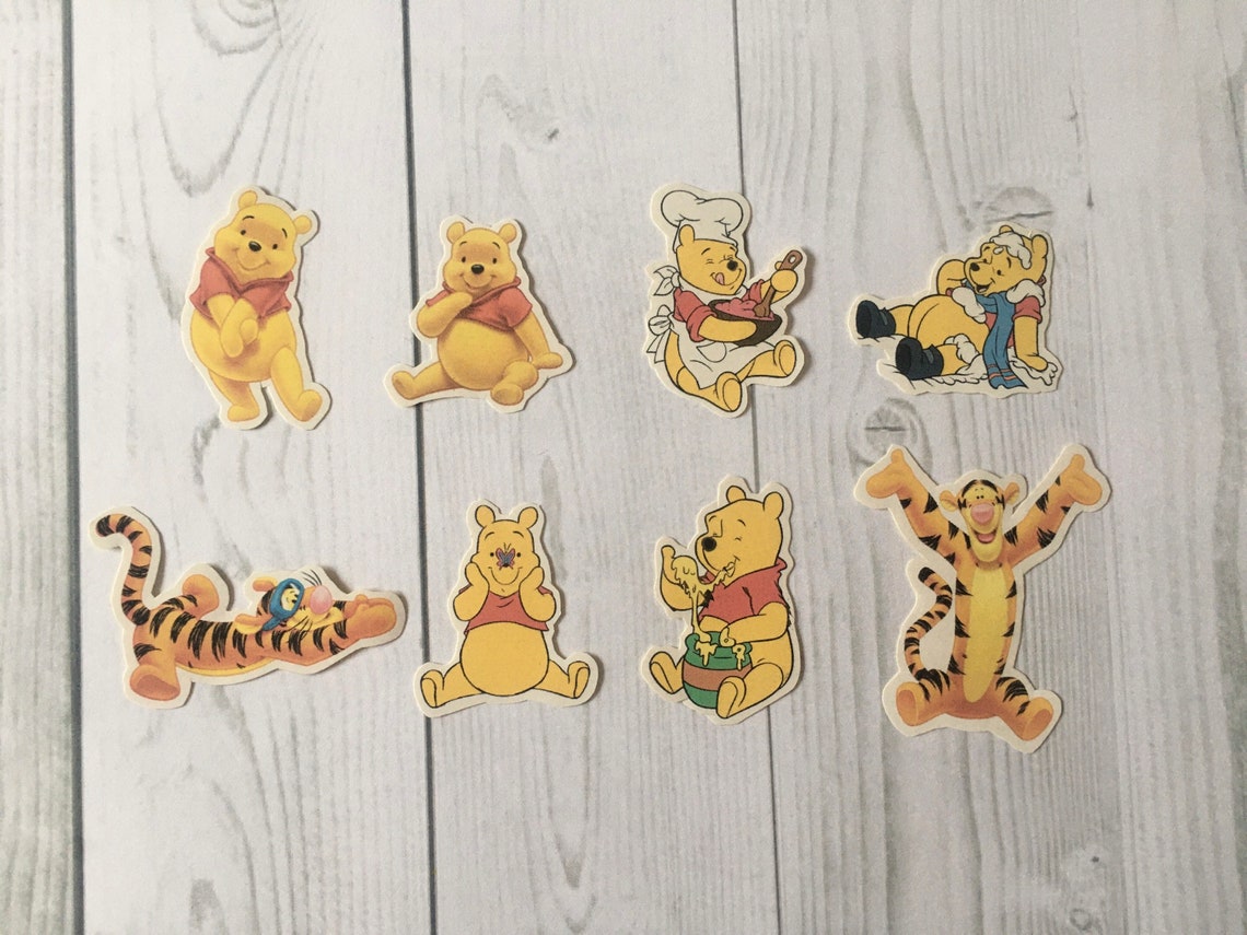 Winnie the Pooh stickers Etsy