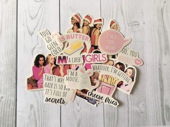 mean girls stickers etsy