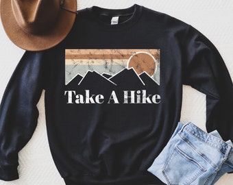 Hiking & Climbing Mountain Love Adult Crewneck Sweatshirt Hiking & Climbing Mountain Love Adult Crewneck Sweatshirt