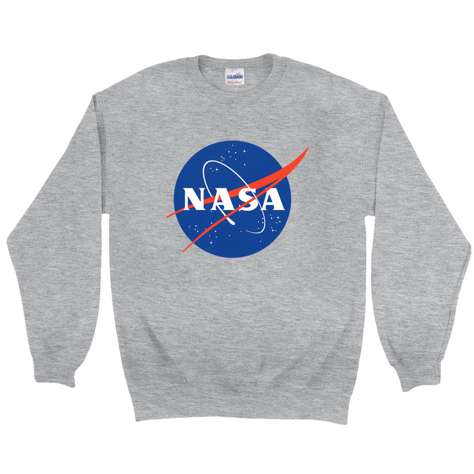 NASA Crewneck Sweatshirt Unisex Gildan 18500 Sweatshirt | Etsy
