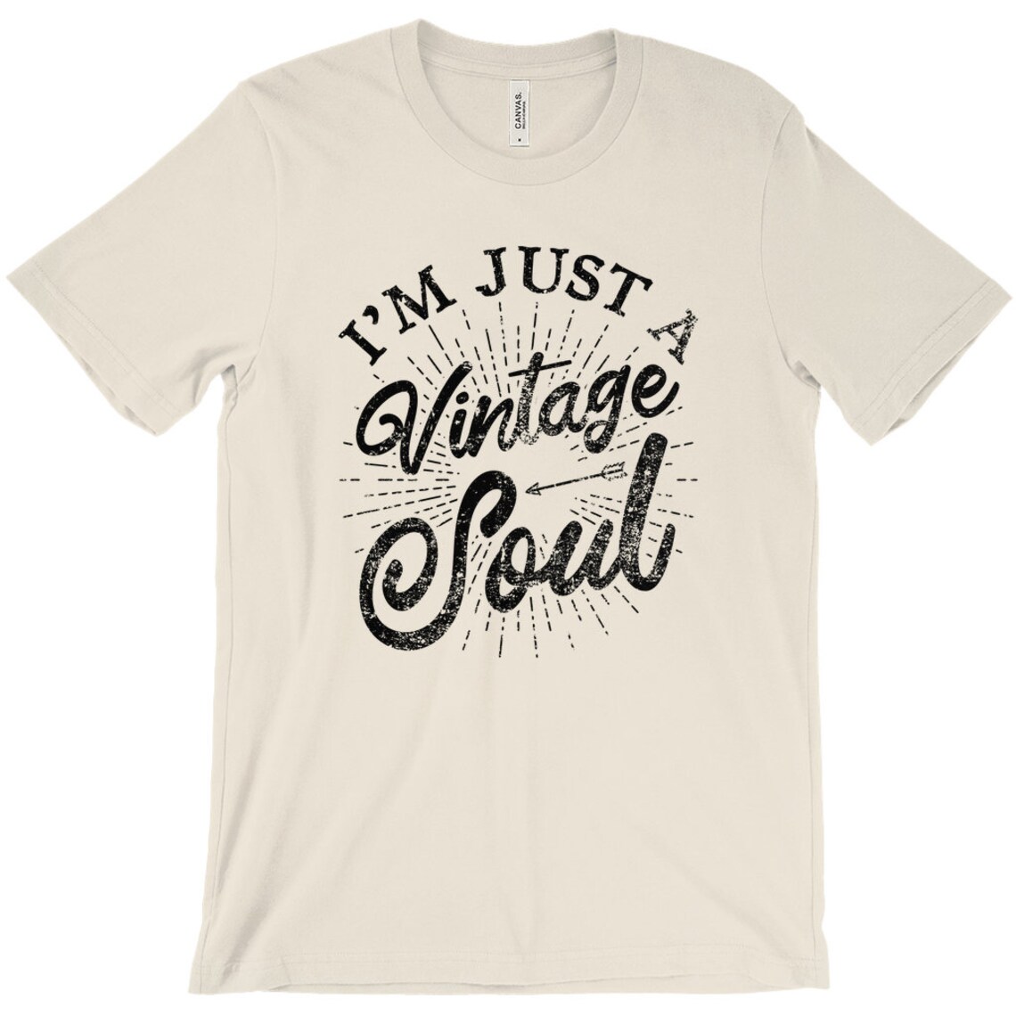 I'm Just A Vintage Soul TShirt Vintage Soul Hippie Tee Etsy