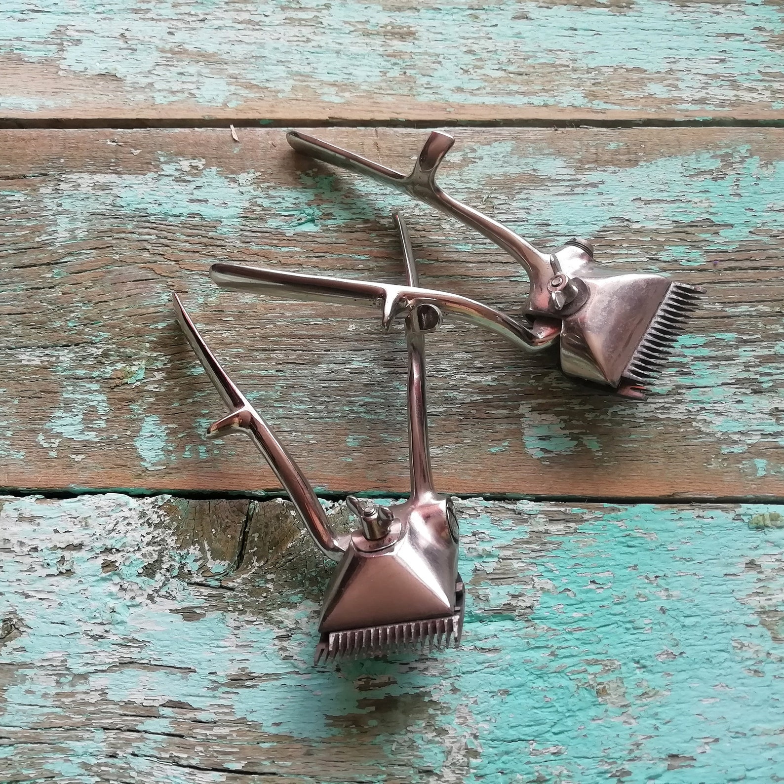 Soviet Mechanical Hair Clipper Decor Etsy