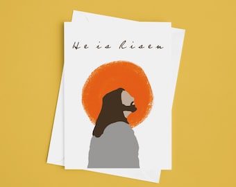 He Is Risen Easter Cards - For God So Loved The World Card 6 Pack