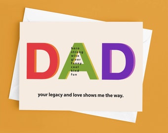 Dad Legacy Happy Father's Day Card