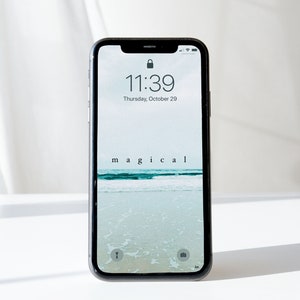 iPhone Magical Ocean Wallpaper - Digital Download