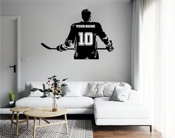 Hockey sur glace patinoire players Sports Wall Art Autocollant Mural Decal Vinyl Poster FB12 Hockey sur glace patinoire players Sports Wall Art Autocollant Mural Decal Vinyl Poster FB12