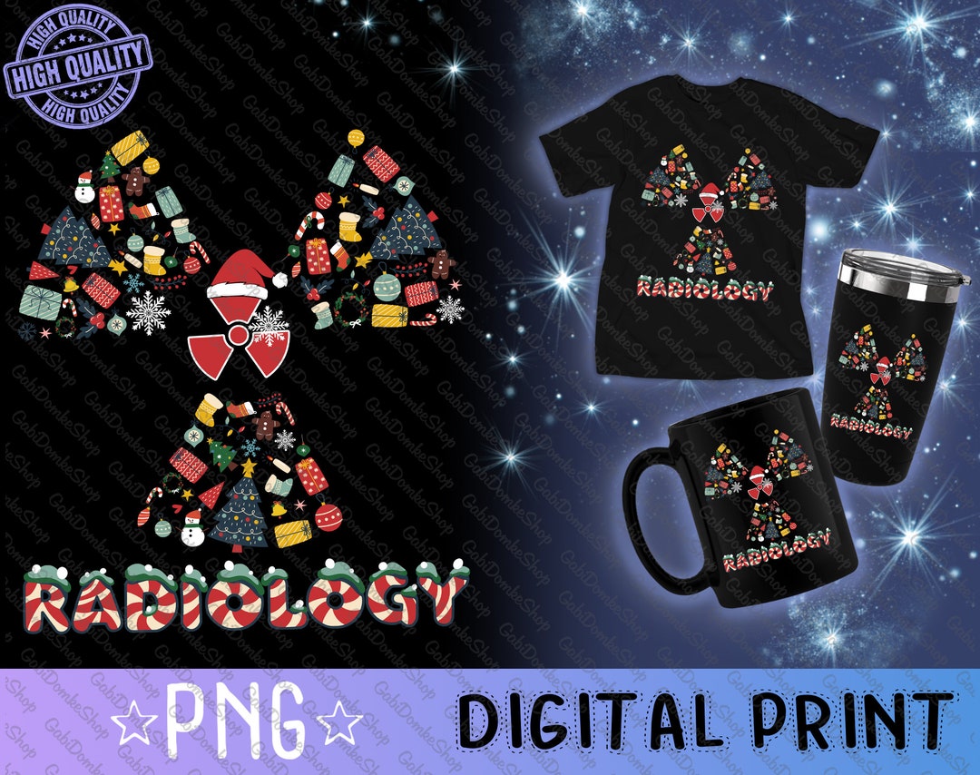 Radiology Christmas Png, Radiologist Xray Png, Rad Tech Png, Sonography