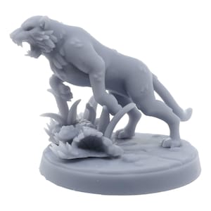 タイガーコンパニオン タイ ファンタジーアニマル サイドキック ペイント可能なミニチュア 3Dプリント テーブルトップゲームやジオラマ用 - コルネリアの仲間